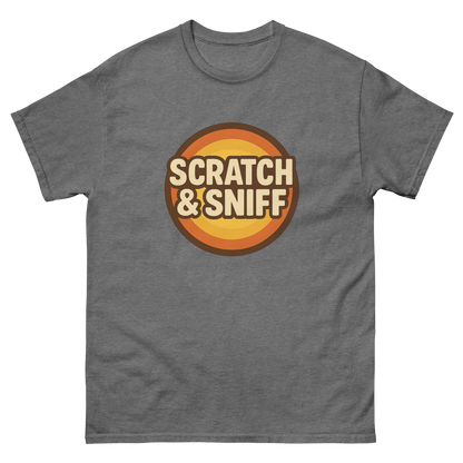 Scratch & Sniff Funny T-Shirt – Graphic Humor Tee, Unisex, Soft Cotton