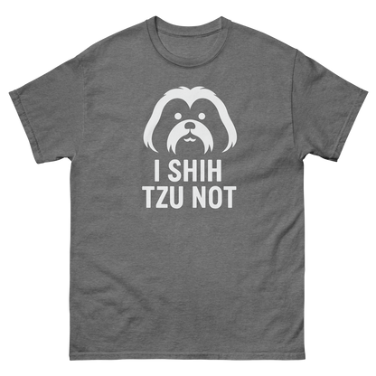 I Shih Tzu Not Dog Pun Tee – Cute Graphic, Gift for Pet Lovers, Unisex
