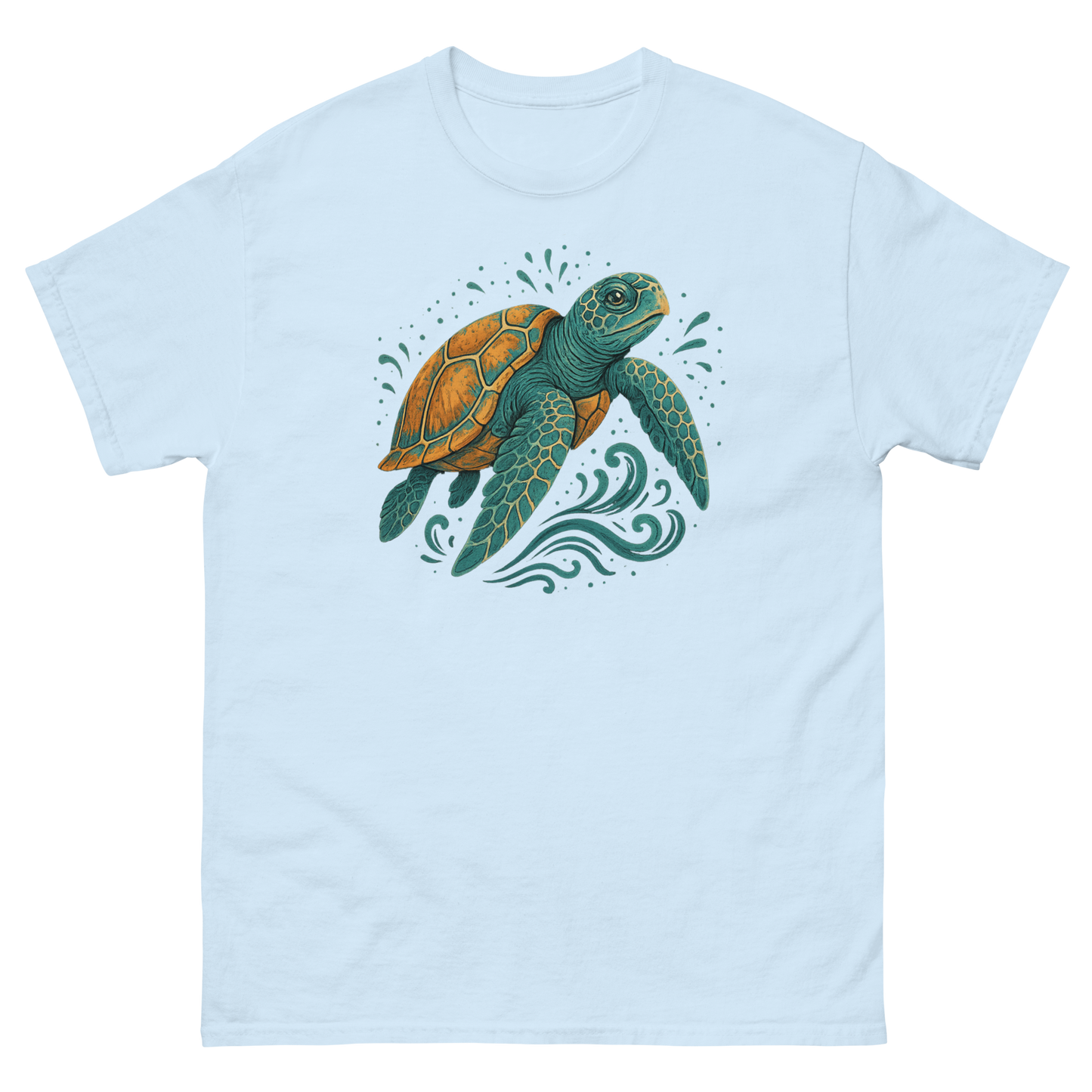 Sea Turtle Graphic T-Shirt – Ocean Animal, Soft Cotton, Eco-Friendly, Unisex