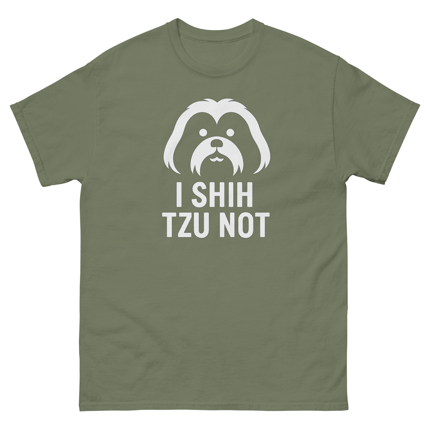 I Shih Tzu Not Dog Pun Tee – Cute Graphic, Gift for Pet Lovers, Unisex