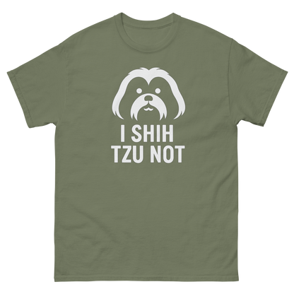 I Shih Tzu Not Dog Pun Tee – Cute Graphic, Gift for Pet Lovers, Unisex