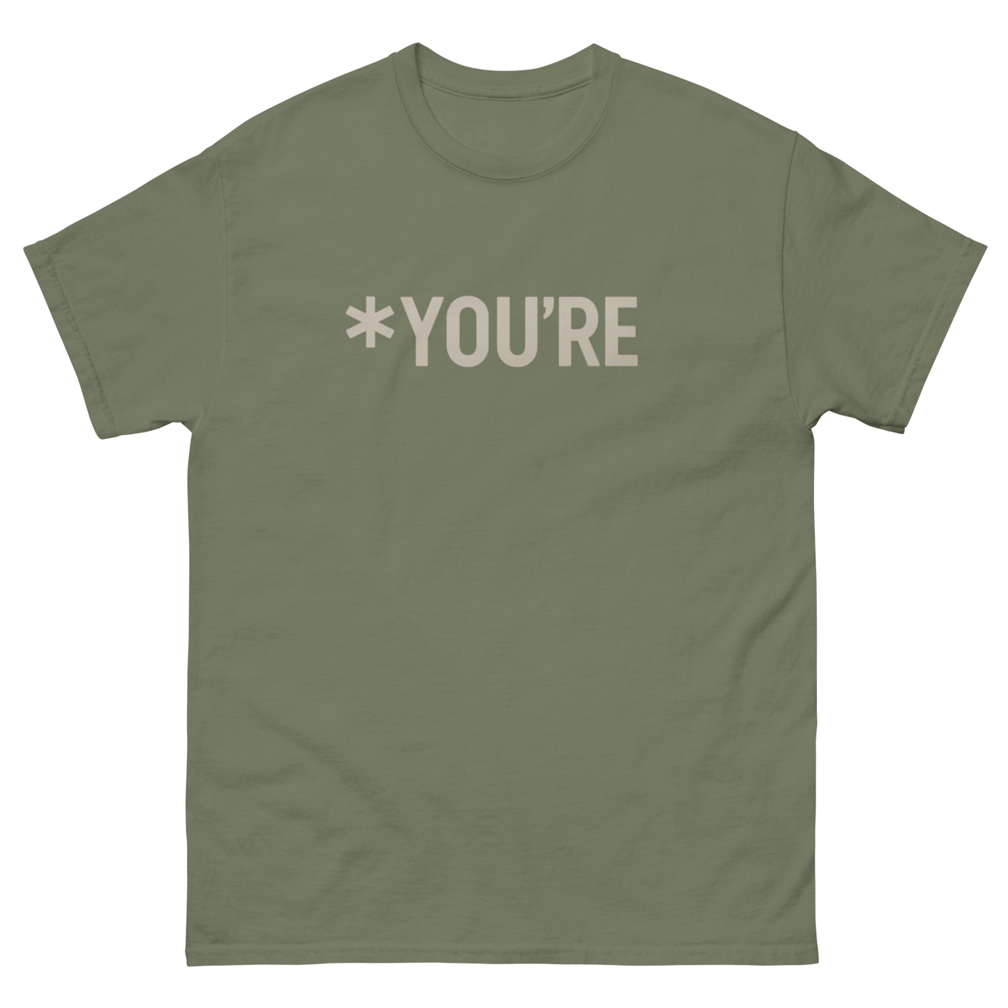 Grammar Nerd Shirt – *YOU’RE Mistake Fighter, Unisex, Gift for Writers