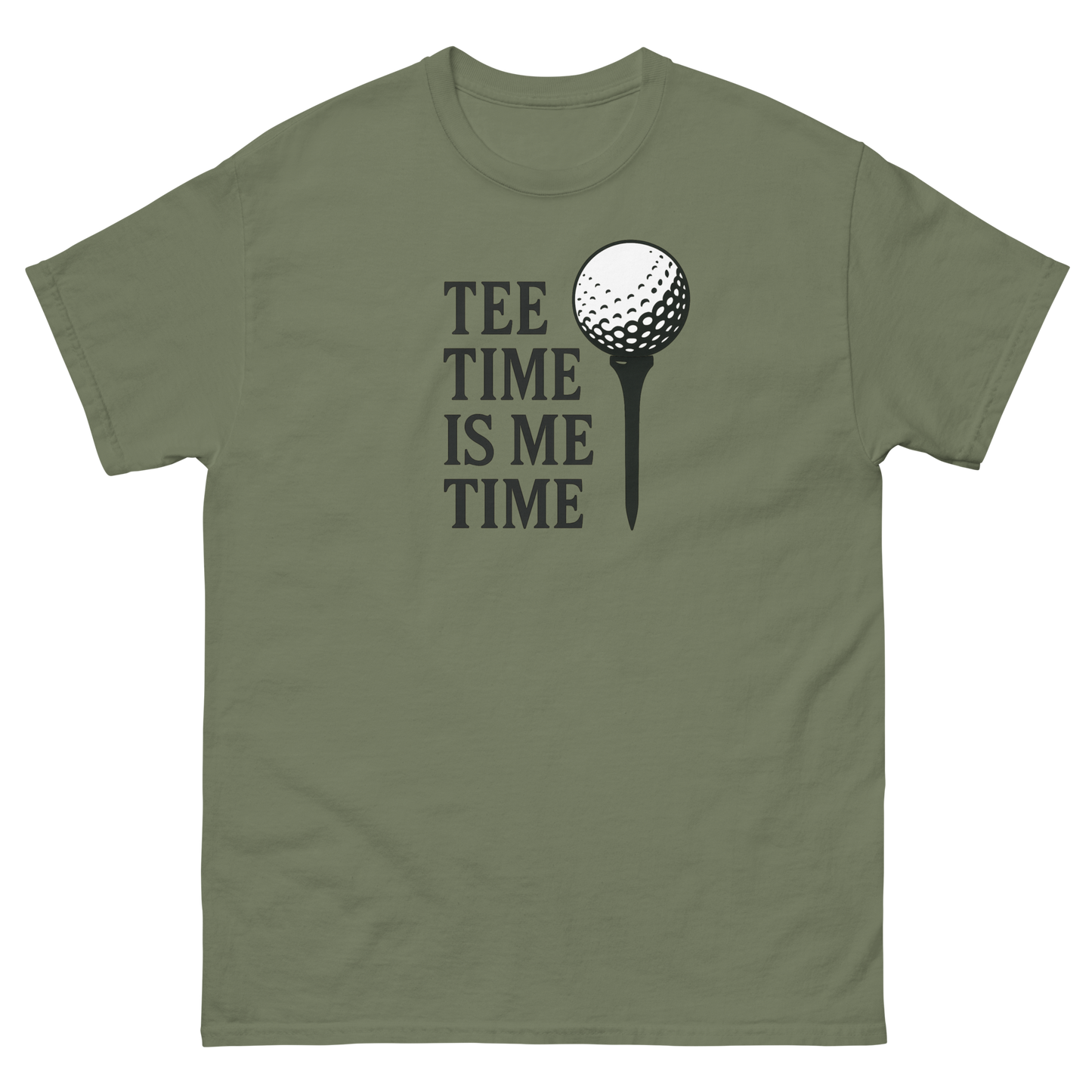 Golf Escape Slogan Shirt – Tee Time is Me Time Graphic, Gift for Players, South Dakota
