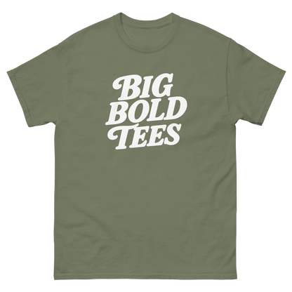 Big Bold Tees Statement T-Shirt – Graphic Slogan, Unisex, Soft Cotton