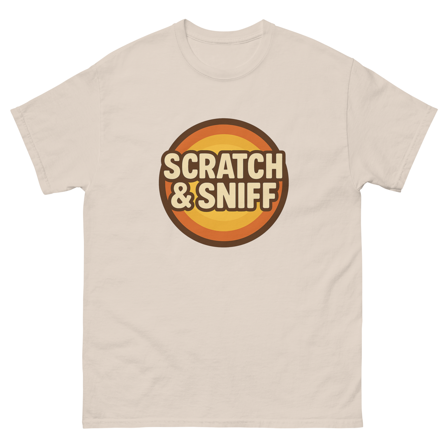 Scratch & Sniff Funny T-Shirt – Graphic Humor Tee, Unisex, Soft Cotton