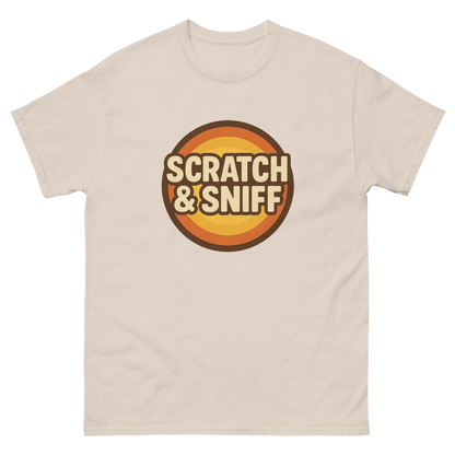 Scratch & Sniff Funny T-Shirt – Graphic Humor Tee, Unisex, Soft Cotton