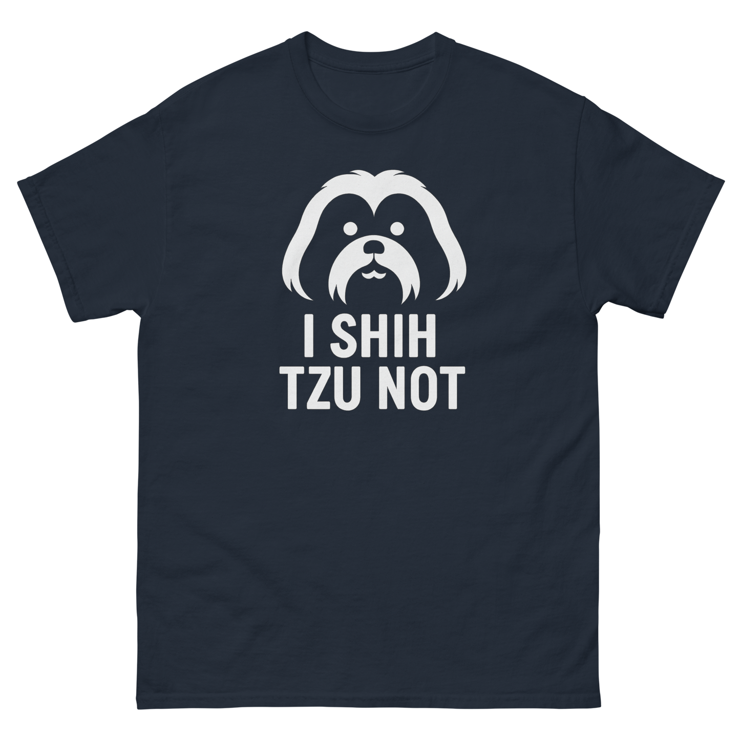I Shih Tzu Not Dog Pun Tee – Cute Graphic, Gift for Pet Lovers, Unisex