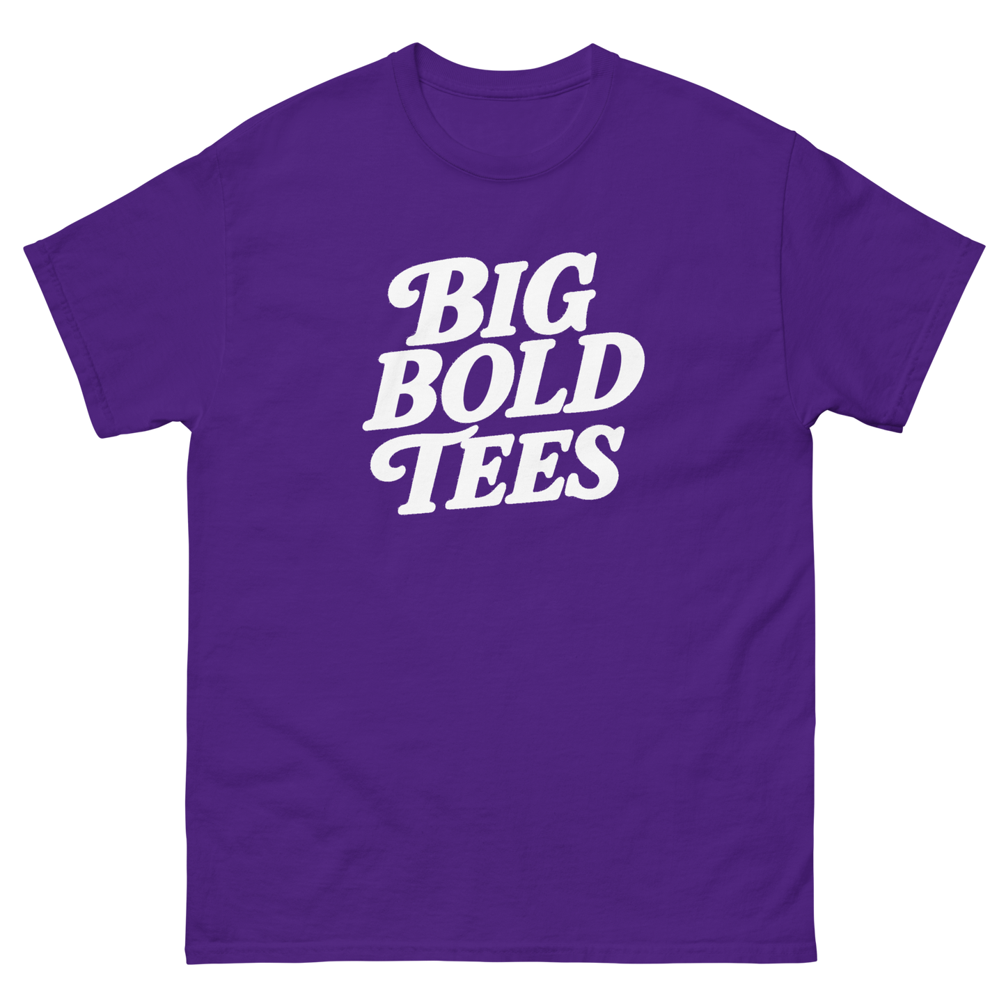 Big Bold Tees Statement T-Shirt – Graphic Slogan, Unisex, Soft Cotton