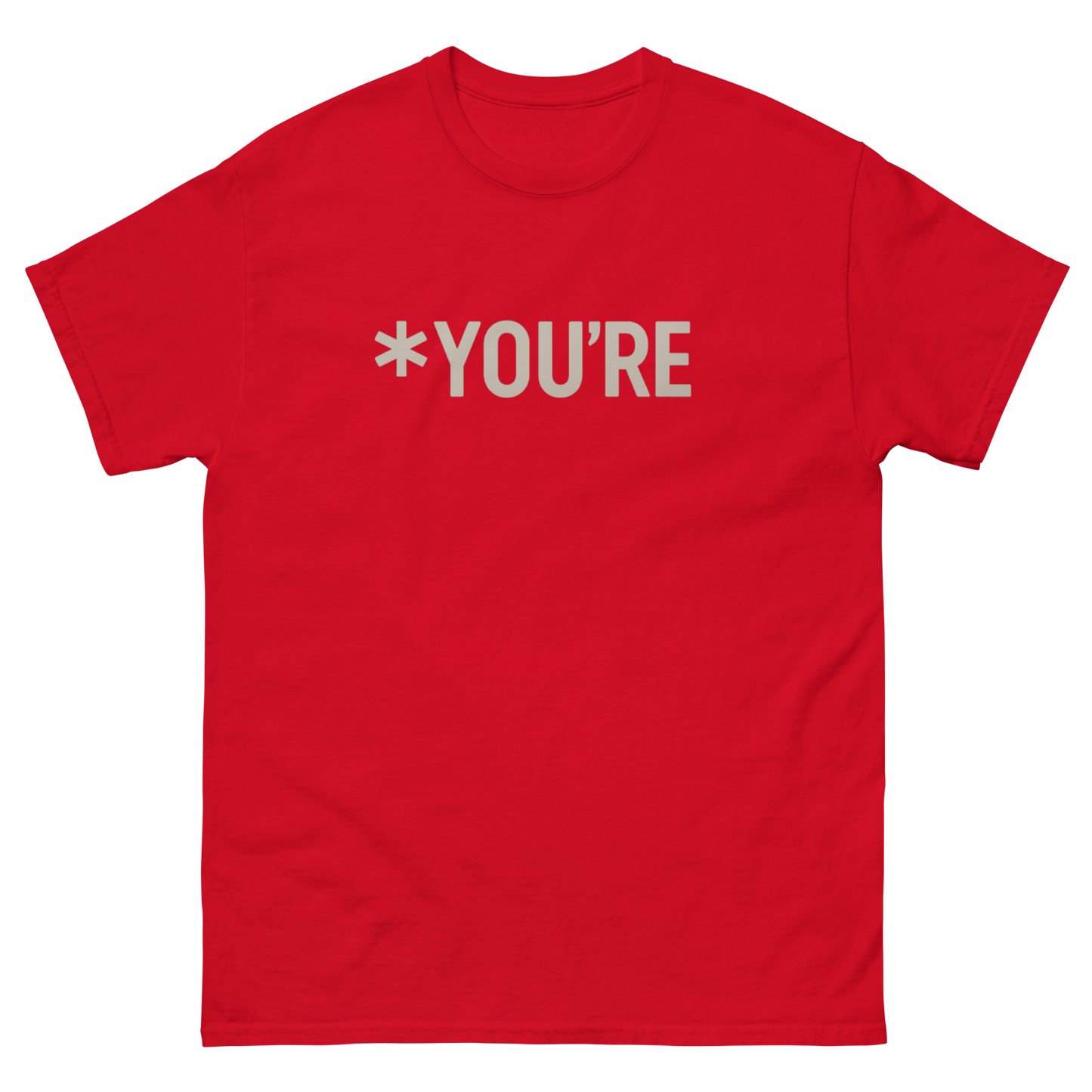 Grammar Nerd Shirt – *YOU’RE Mistake Fighter, Unisex, Gift for Writers
