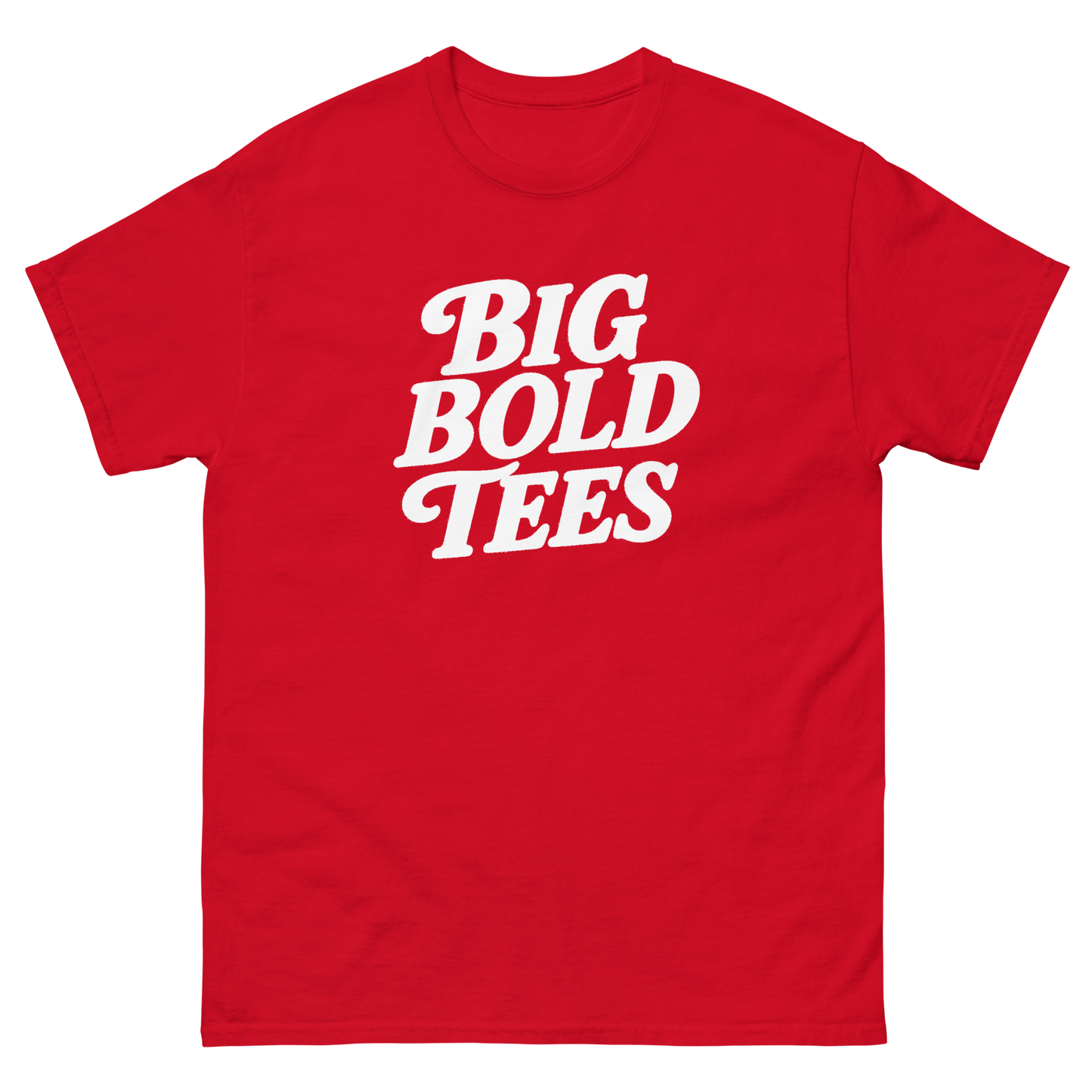 Big Bold Tees Statement T-Shirt – Graphic Slogan, Unisex, Soft Cotton