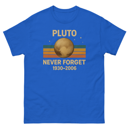 Pluto Planet Memorial Tee – Science Humor Shirt, Comfortable Fit, Gift for Space Fans