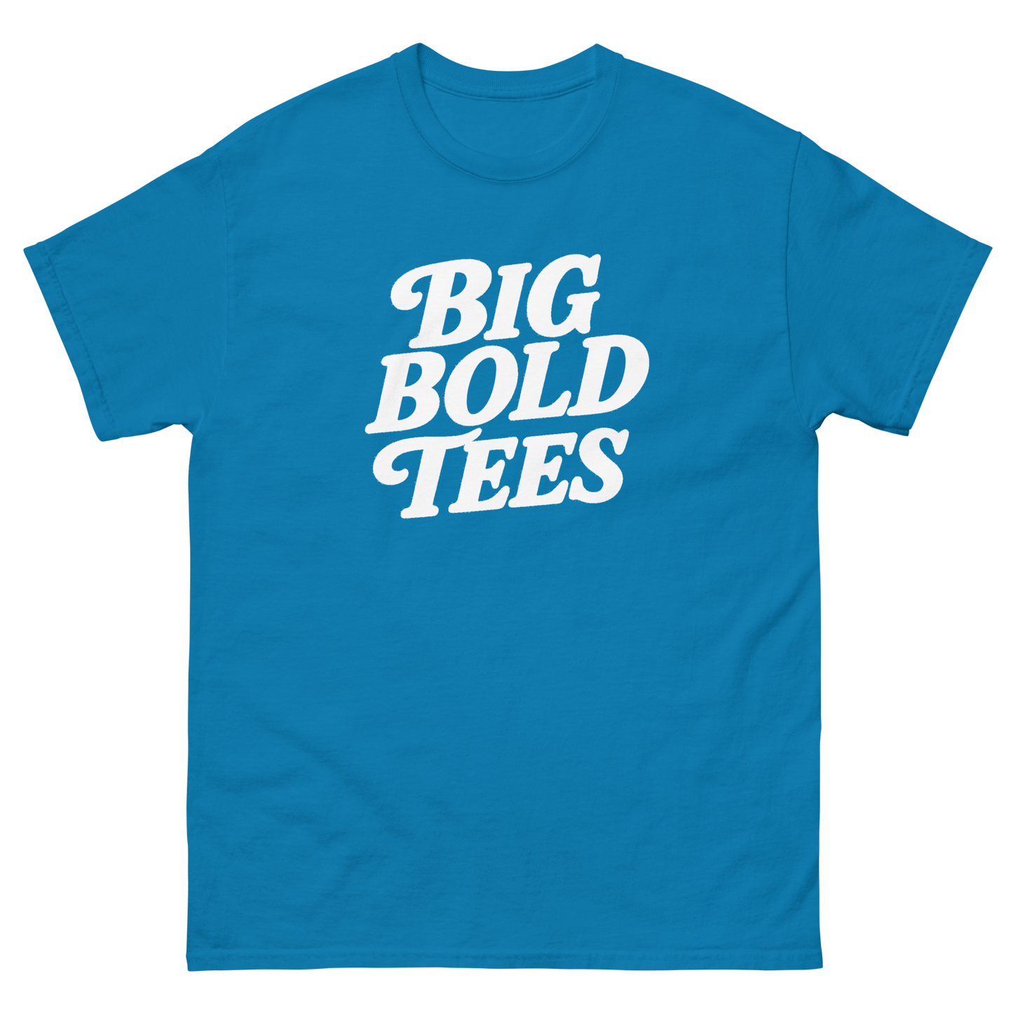 Big Bold Tees Statement T-Shirt – Graphic Slogan, Unisex, Soft Cotton