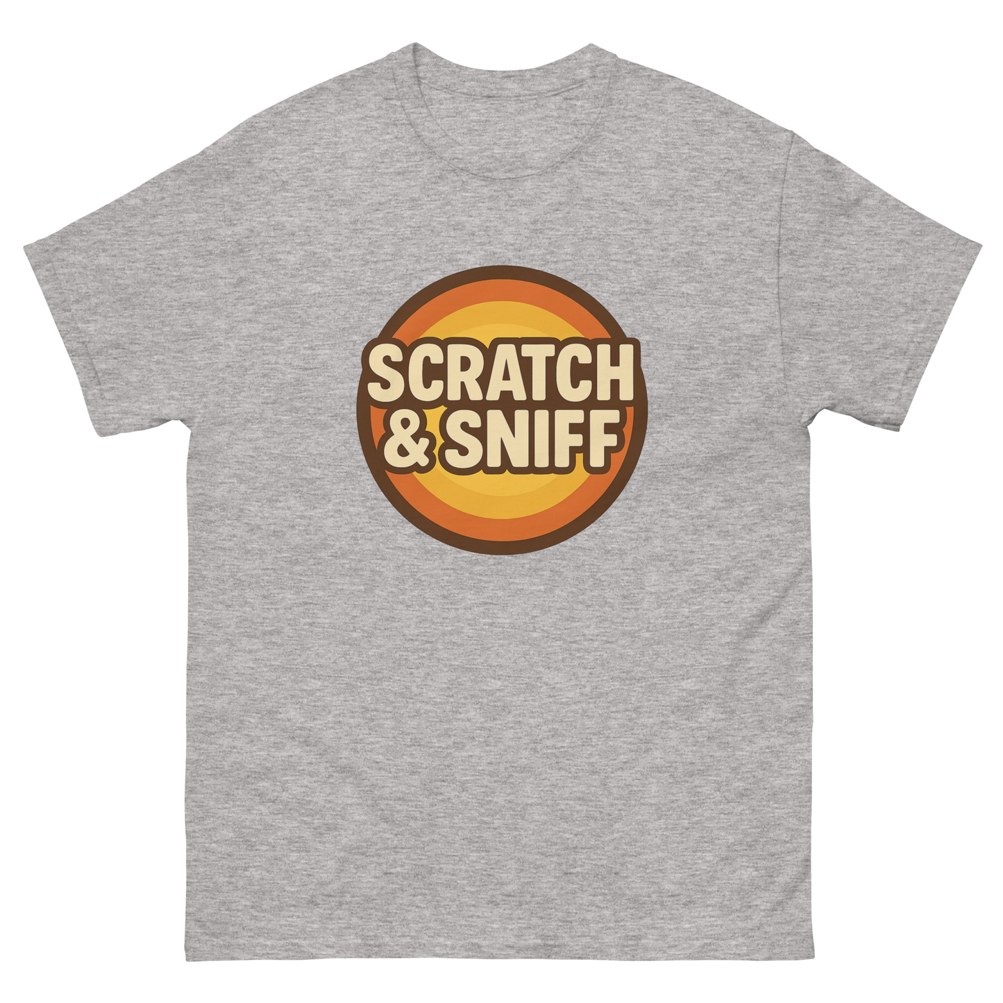 Scratch & Sniff Funny T-Shirt – Graphic Humor Tee, Unisex, Soft Cotton