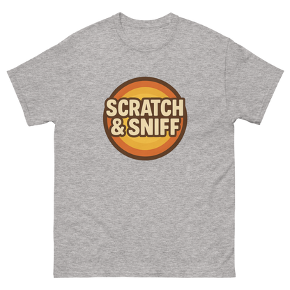 Scratch & Sniff Funny T-Shirt – Graphic Humor Tee, Unisex, Soft Cotton