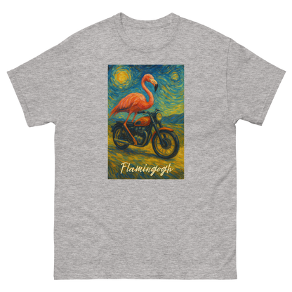 Flamingogh Flamingo Van Gogh Tee – Unique Art Lover Gift, Unisex, Soft Cotton