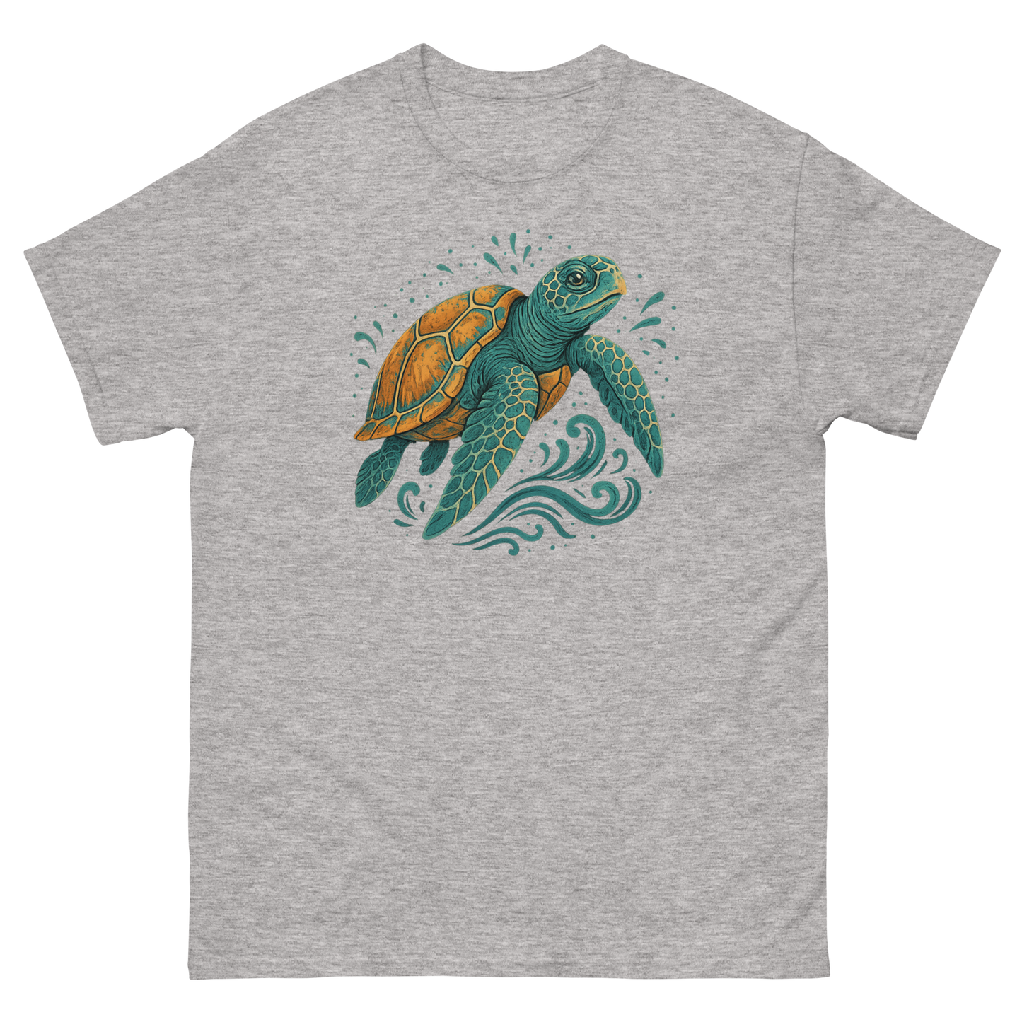 Sea Turtle Graphic T-Shirt – Ocean Animal, Soft Cotton, Eco-Friendly, Unisex