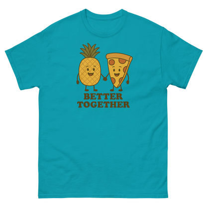 Better Together Pizza Pineapple Tee – Unique Foodie Shirt, Comfortable Fit, Youth & Adult