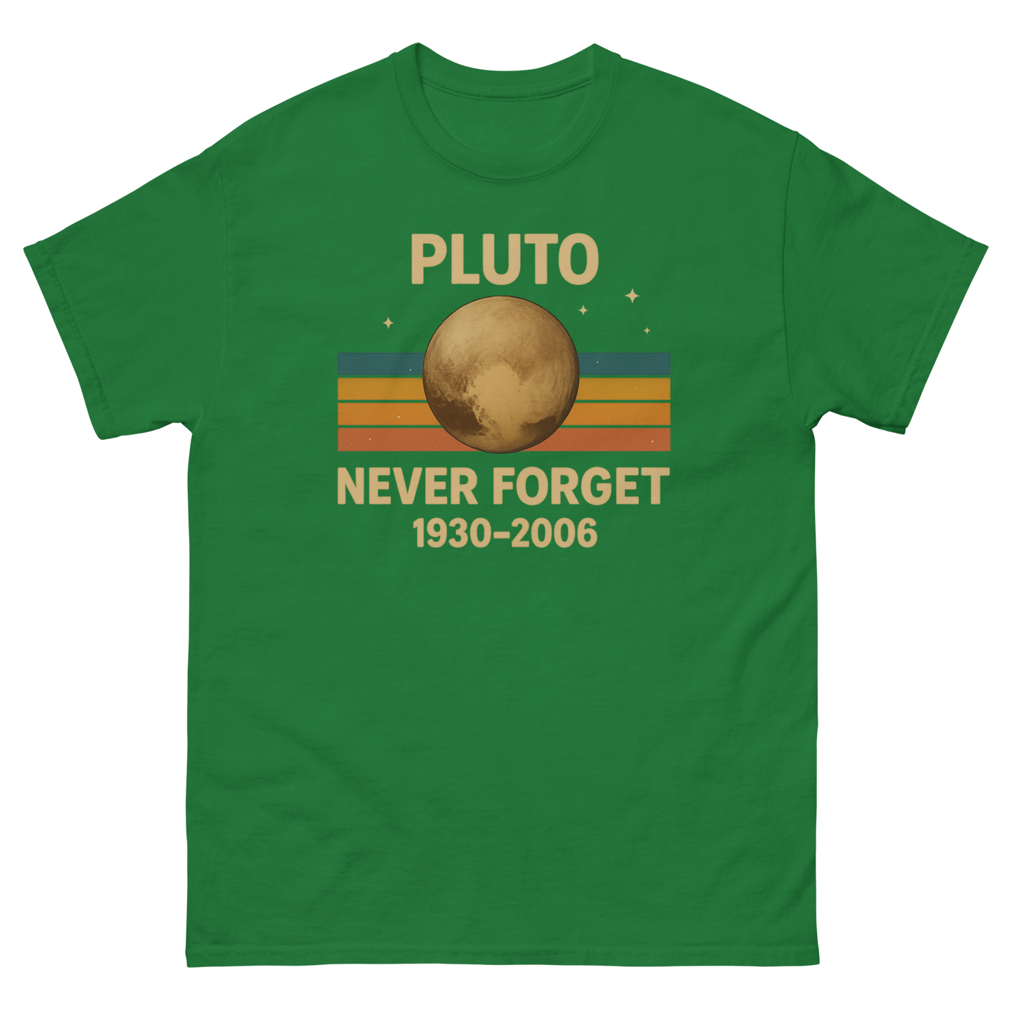 Pluto Planet Memorial Tee – Science Humor Shirt, Comfortable Fit, Gift for Space Fans
