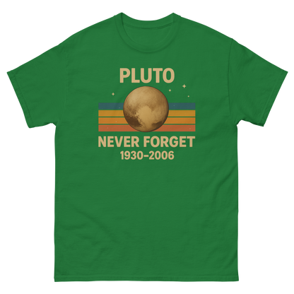 Pluto Planet Memorial Tee – Science Humor Shirt, Comfortable Fit, Gift for Space Fans