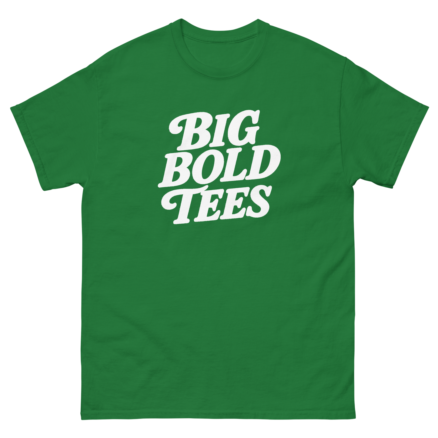 Big Bold Tees Statement T-Shirt – Graphic Slogan, Unisex, Soft Cotton