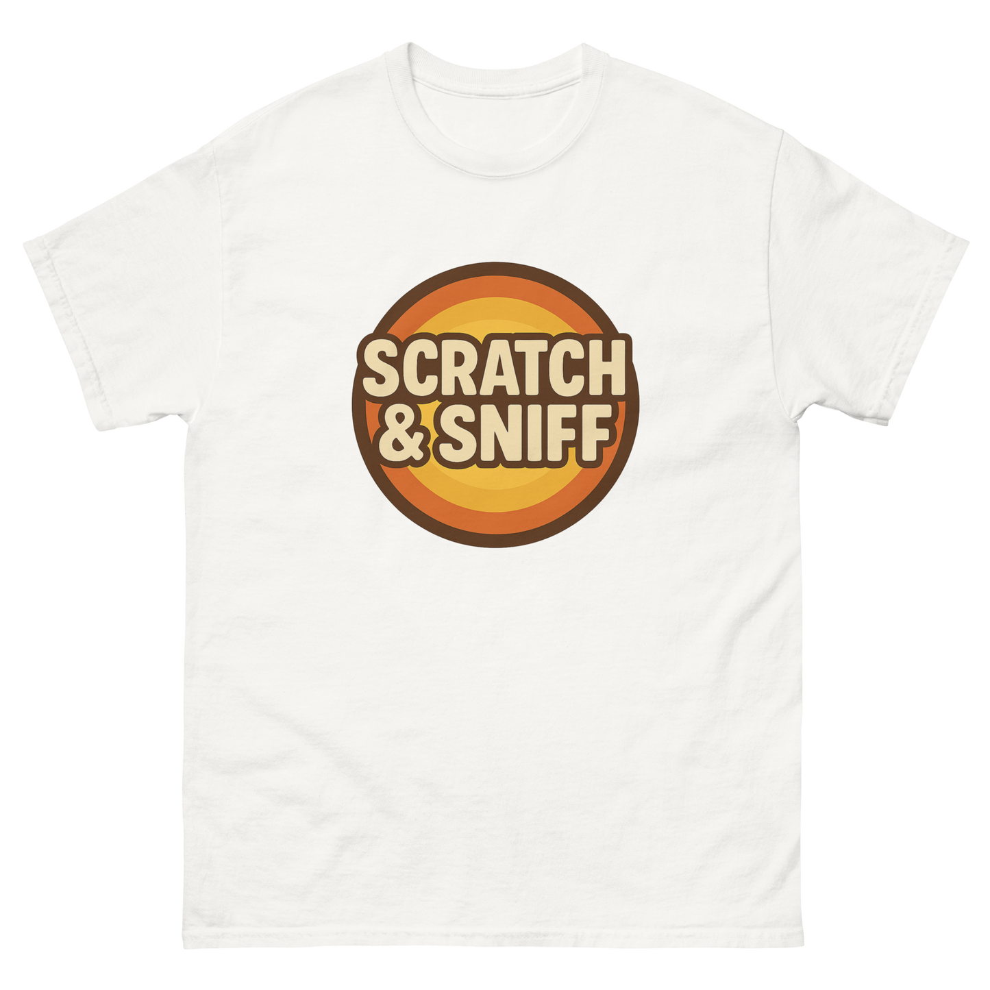Scratch & Sniff Funny T-Shirt – Graphic Humor Tee, Unisex, Soft Cotton