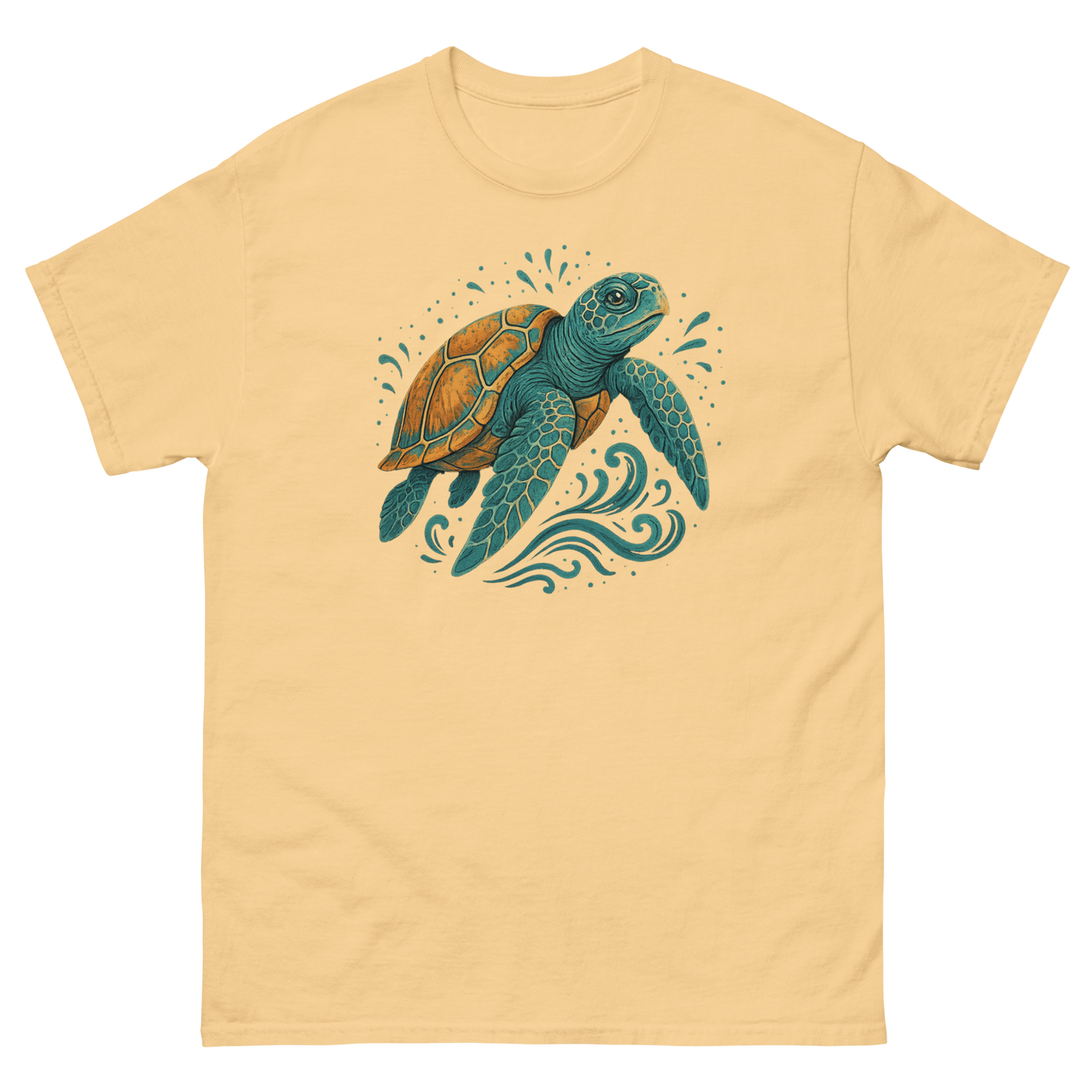 Sea Turtle Graphic T-Shirt – Ocean Animal, Soft Cotton, Eco-Friendly, Unisex